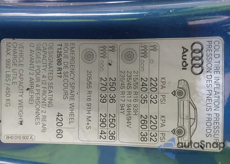 2006 Audi A4 1.8T from USA, damaged, VIN WAUAC48H66K003525